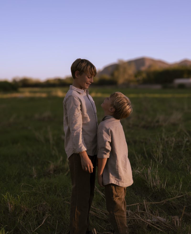 Cinematic family portraits in Arizona