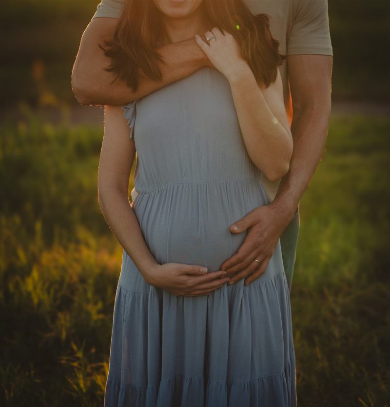 Golden hour portrait session in Phoenix